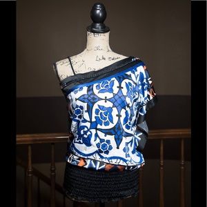 XOXO off the shoulder women’s top.